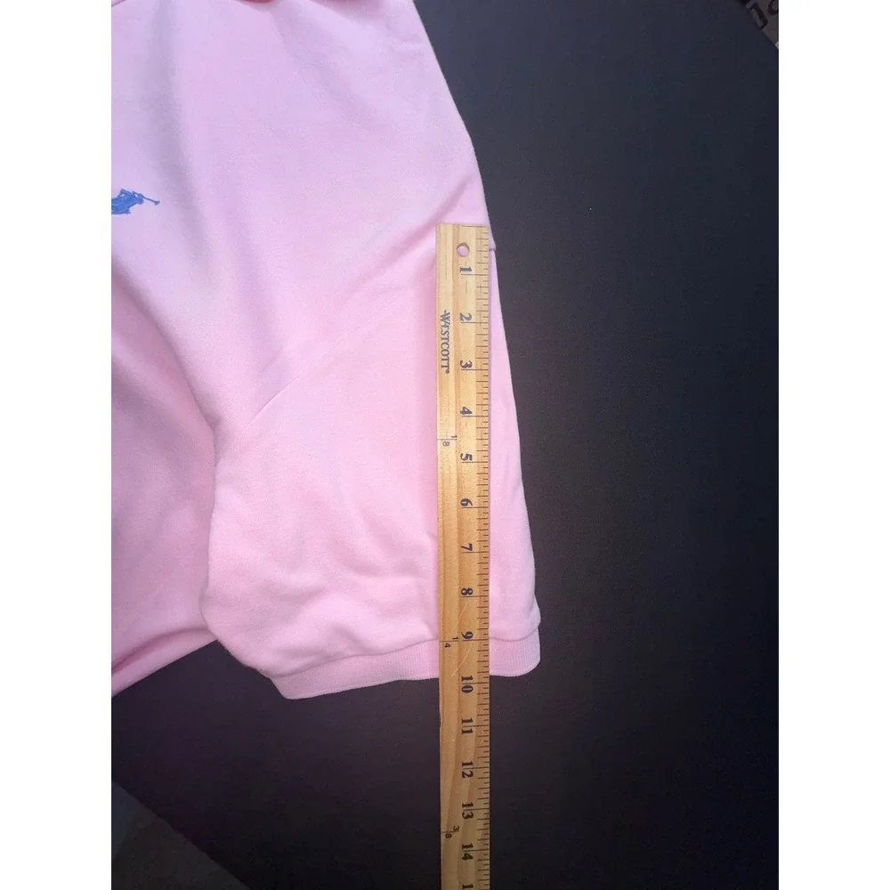 Polo Ralph Lauren Mens XL Pink Short Sleeve Embroidered Pony Polo Shirt